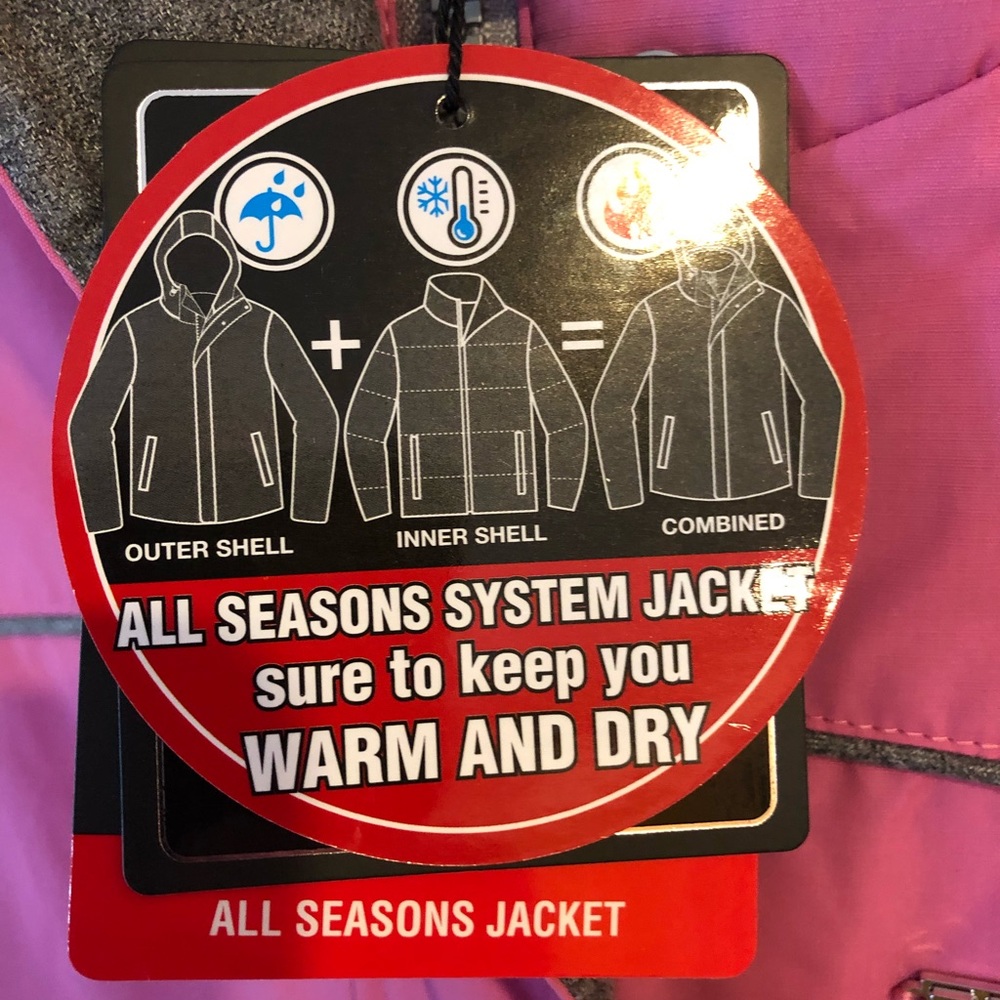 Zero Exposur Girls All Season Jacket - Picture 7 of 7